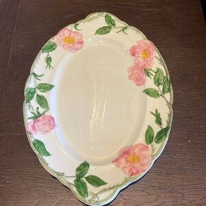Franciscan Ware Desert Rose platter